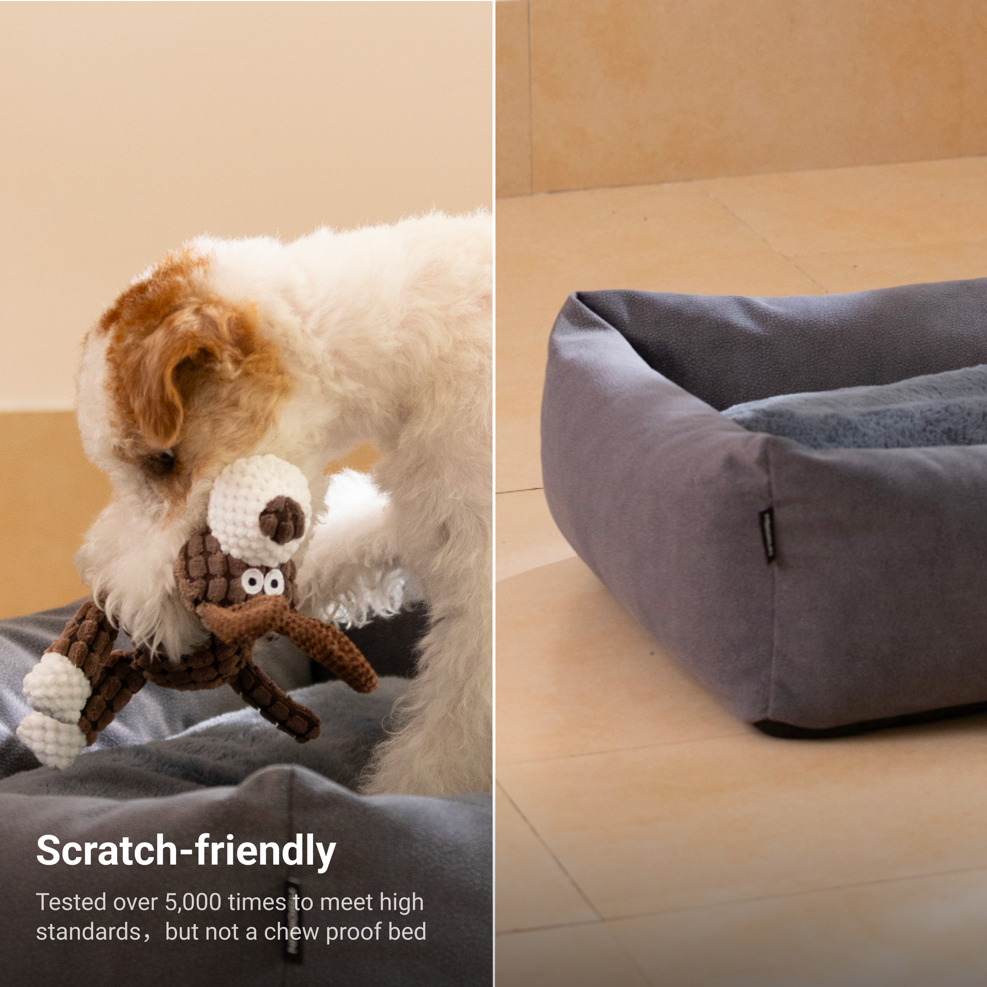 Easy-Clean Dog Bed