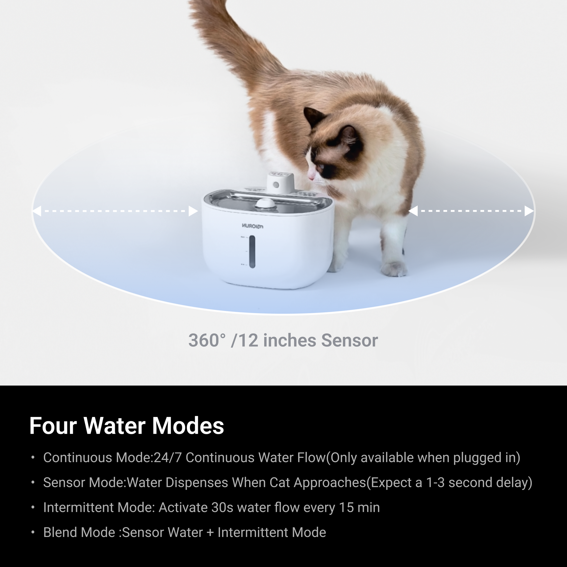 Cordless Cat Water Fountain