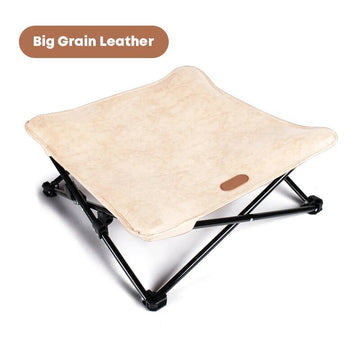 Ivory Big Grain Leather